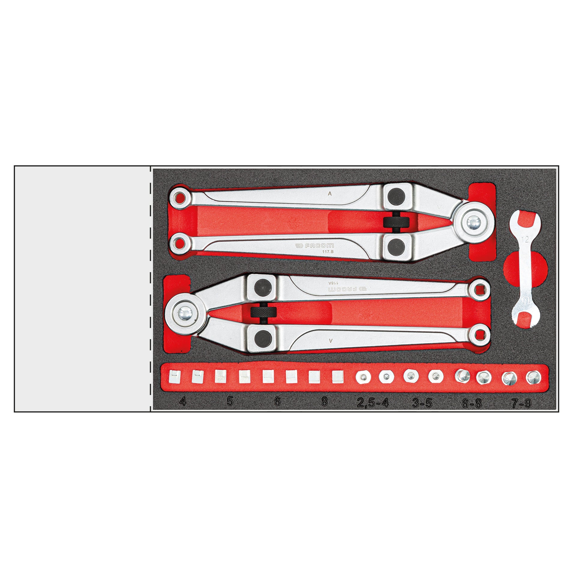 Assorted two-tone sponge module (10 pcs) | 519 M 282S10 | Usag - U05191054 Assorted two-tone sponge module (10 pcs) | 519 M 282S10 | Usag - U05191054